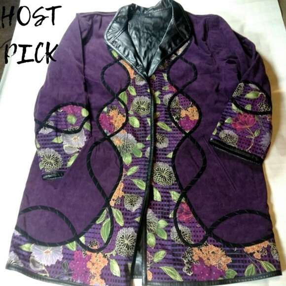 Vintage Jackets & Blazers - VTG 90s Koos of Course Reversible Jacket SZ L